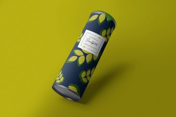 Edible Sculpted Creations Tube Packaging