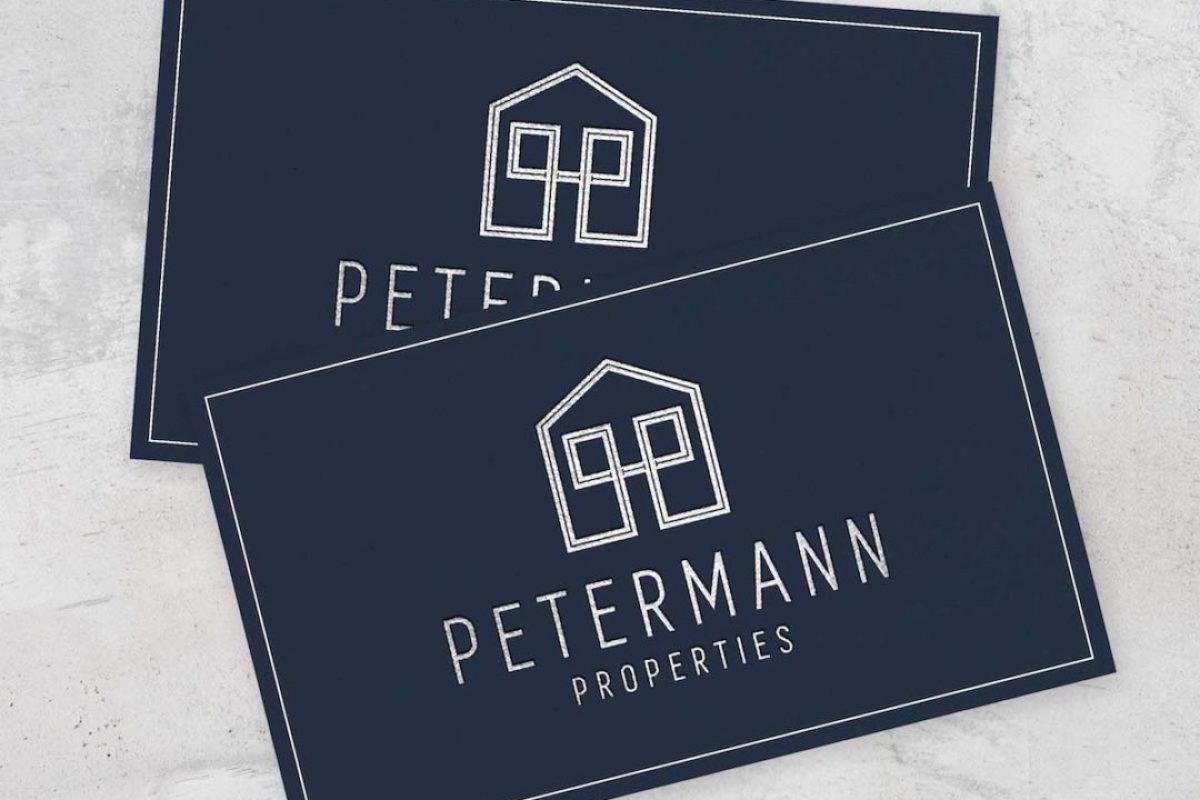 Petermann Properties Branding Business Cards