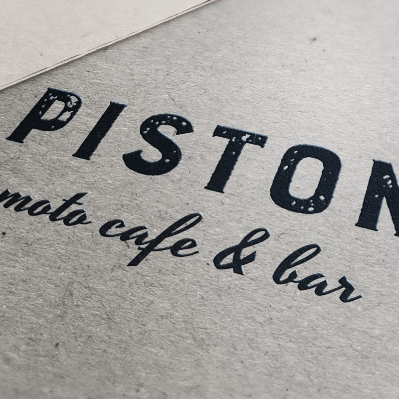Piston Moto Cafe Logo